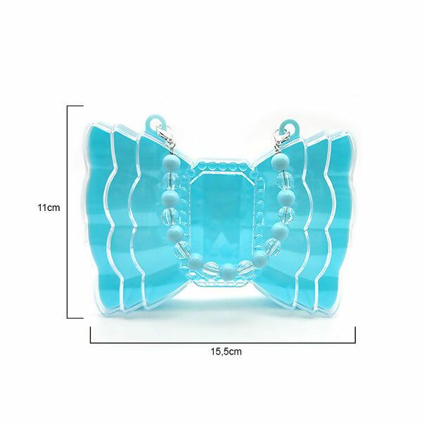 caixa organizadora azul ut981 tamanho